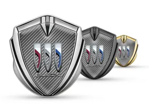 Buick 3D Emblem Abzeichen Luxus Finish Legierung 3D Detail